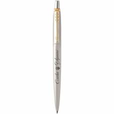 Ручка подарункова Parker JOTTER STAINLESS STEEL ТРИЗУБ СЛАВА УКРАЇНІ позолота