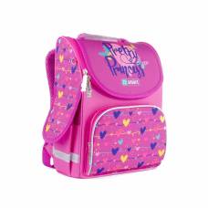 Рюкзак SMART каркасний анатомічна спинка PRETTY PRINCESS 34*26*11см