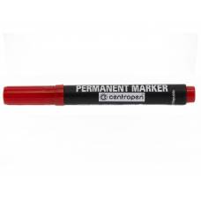 Маркер перманентний Centropen 8576 скошений, червоний