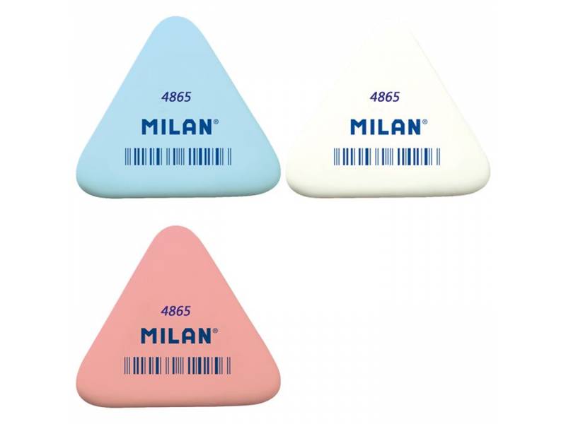Гумка для олівця Milan 4865 трикутна* Гумка для олівця Milan 4865 трикутна*