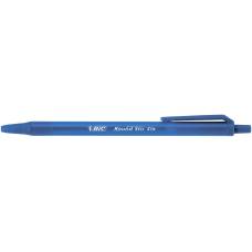Ручка кулькова автоматична Bic ROUND STIC CLIC синя