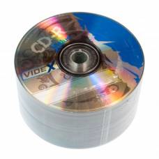 Диск СD-R Videx X-BLUE 700Mb 52x bulk 50