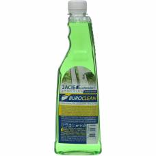 Засіб для скла Buroclean запаска ЗЕЛЕНЕ ЯБЛУКО 500мл.