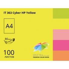 Папір КМА кольоровий А4 Sinar 155г/м 100л неоновий Yellow (жовтий)
