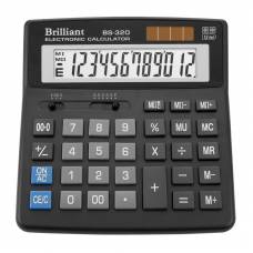 Калькулятор бухгалтерський Brilliant BS-320 12р. (156*157мм)