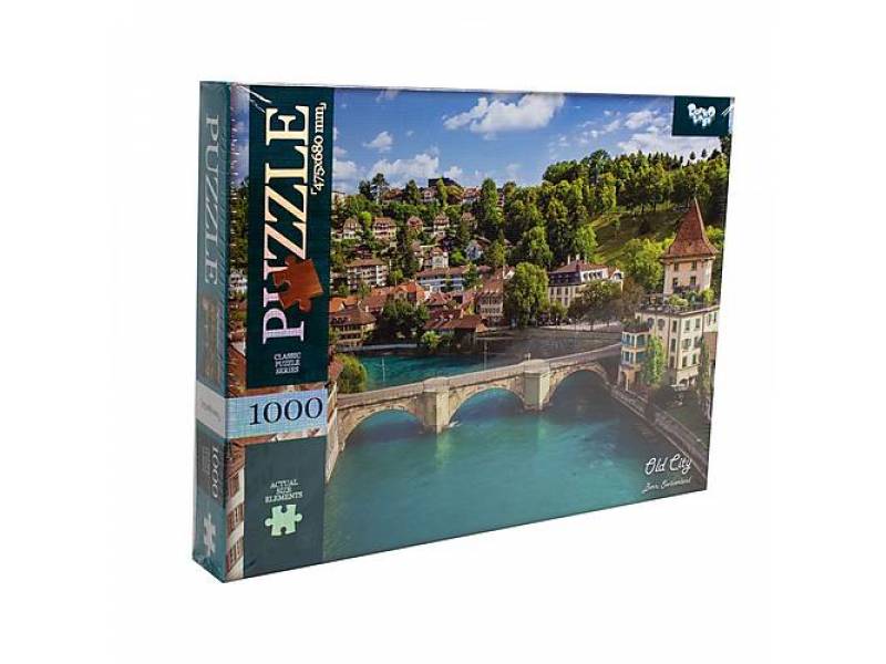 Пазл Danko Toys 1000 ел. OLD CITY (СТАРЕ МІСТО) 475*680мм. Пазл Danko Toys 1000 ел. OLD CITY (СТАРЕ МІСТО) 475*680мм.