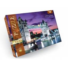 Пазл Danko Toys 1500 ел. TOWER BRIDGE (ЛОНДОНСЬКИЙ МІСТ) 475*680мм.