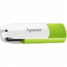 Флеш USB Apacer AH335 64Gb Green-White (ковпачок)