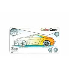 Олівці кольорові Marco Marco 3100 COLOR CORE (для хлопчиків) шестигранні 12цв. металевий футляр Олівці кольорові Marco Marco 3100 COLOR CORE (для хлопчиків) шестигранні 12цв. металевий футляр