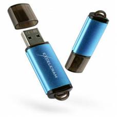 Флеш USB eXceleram A3 128Gb Blue USB 3.1 (ковпачок)