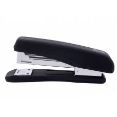 Степлер Buromax №24 (4205) RUBBER TOUCH 20л. чорний*