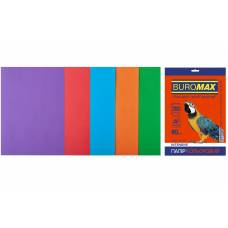 Папір КМА кольоровий А4 набір Buromax 20л (5 кол.) мікс INTENSIVE (інтенсивні кольори)