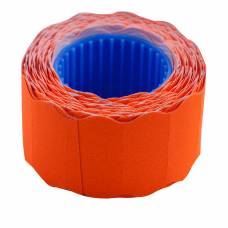 Цінники Buromax 26X12 фігурні 500шт 6м (помаранчеві)