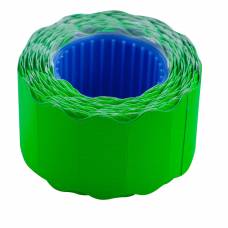 Фломастери Buromax 26X12 фігурні 500шт 6м (зелені)