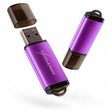 Флеш USB eXceleram A3 64Gb Purple (ковпачок)