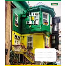 Зошит .1Вересня-Yes 48л. лін LIFE IN COLORS