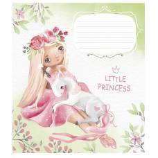 Зошит .Школярик 18л. лін глітер LITTLE PRINCESS
