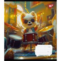 Зошит нотний YES А5 12арк. FURRY MUSICIANS