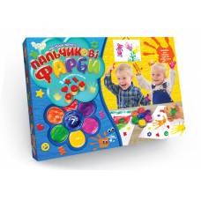 Фарби пальчикові фарби Danko Toys 7 кол.
