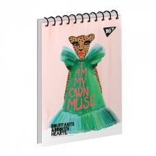 Блокнот спіральний Yes A7 BBH FASHION ME 80л, спіральний