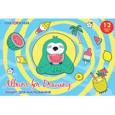 Альбом для малювання Cfs 12л 100г/м FOR BOYS