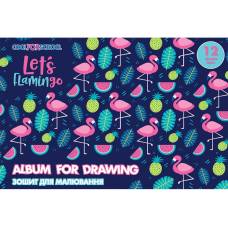 Альбом для малювання Cfs 12л 100г/м FOR GIRLS