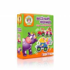 Гра Vladi Toys VT1310 з липучками ВЕСЕЛИЙ ФЕРМЕР