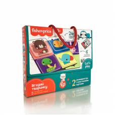 Гра Vladi Toys VT2100 з пластиковими картками Fisher Price. ВГАДАЙ ТВАРИНКУ