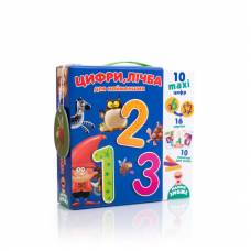 Гра Vladi Toys VT2911 ЦИФРИ, ЛІЧБА ДЛЯ НАЙМЕНШИХ