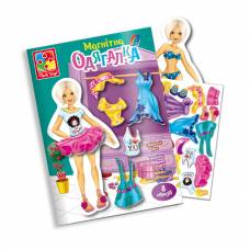 Гра Vladi Toys VT3204 магнітна одягалка БЛОНДИНКА