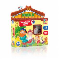 Гра Vladi Toys VT3206 магнітний театр РІПКА