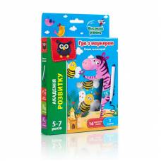 Гра Vladi Toys VT5010 пиши та витирай ЗЕБРА. ВИСОКИЙ РІВЕНЬ