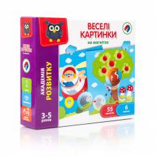 Гра Vladi Toys VT5422 магнітна ВЕСЕЛІ КАРТИНКИ