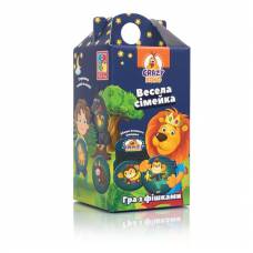Гра Vladi Toys VT8033 з фішками Crazy Koko ВЕСЕЛА СІМЕЙКА
