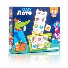 Гра Vladi Toys VT8055 настільна CRAZY ЛОТО