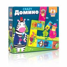 Гра Vladi Toys VT8055 настільна CRAZY ДОМІНО