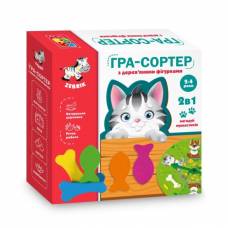 Гра Vladi Toys ZB2002 сортер НАГОДУЙ ПУХНАСТИКІВ