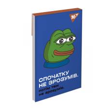Блокнот Yes A7 клеєний 48л FROG Блокнот Yes A7 клеєний 48л FROG