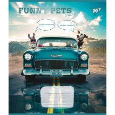 Зошит .1Вересня-Yes 36л. лін FUNNY PETS