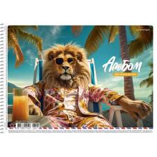 Альбом для малювання Школярик STAR спіраль 20л 100г/м (8506)