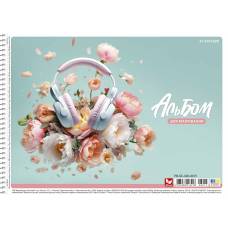 Альбом для малювання Школярик спіраль 20л 120г/м (8015)