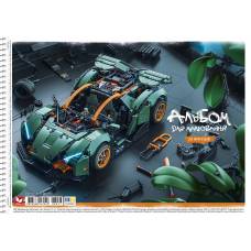 Альбом для малювання Школярик спіраль 20л 120г/м (8027)