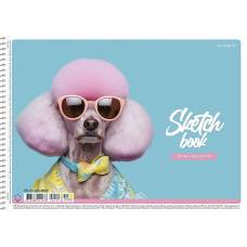 Альбом для малювання Школярик STAR спіраль 30л 100г/м (8509)