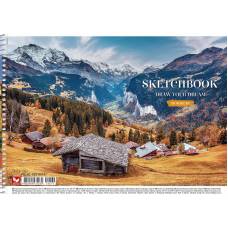 Альбом для малювання Школярик спіраль 30л 120г/м (8019)
