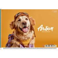Альбом для малювання Школярик STAR спіраль 20л 100г/м (8567)