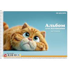 Альбом для малювання Школярик спіраль 20л 120г/м (8052)