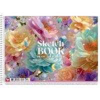 Альбом для малювання Школярик спіраль 30л 120г/м (8057)