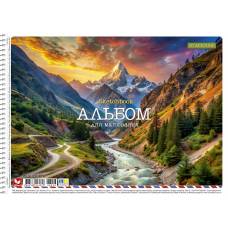 Альбом для малювання Школярик спіраль 30л 120г/м (8058)