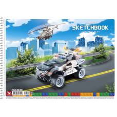Альбом для малювання Школярик спіраль 20л 120г/м (531)