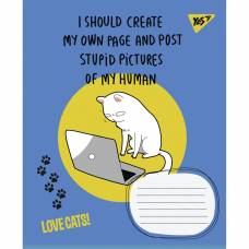Зошит .1Вересня-Yes 18л. кл LOVE CATS